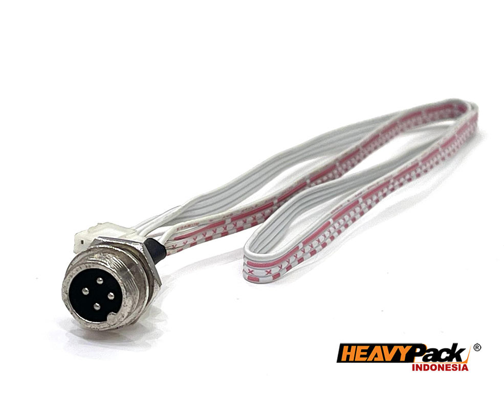 kabel penghubung antara pedal kaki dengan unit kontrol pada mesin penimbang otomatis FZ-100.